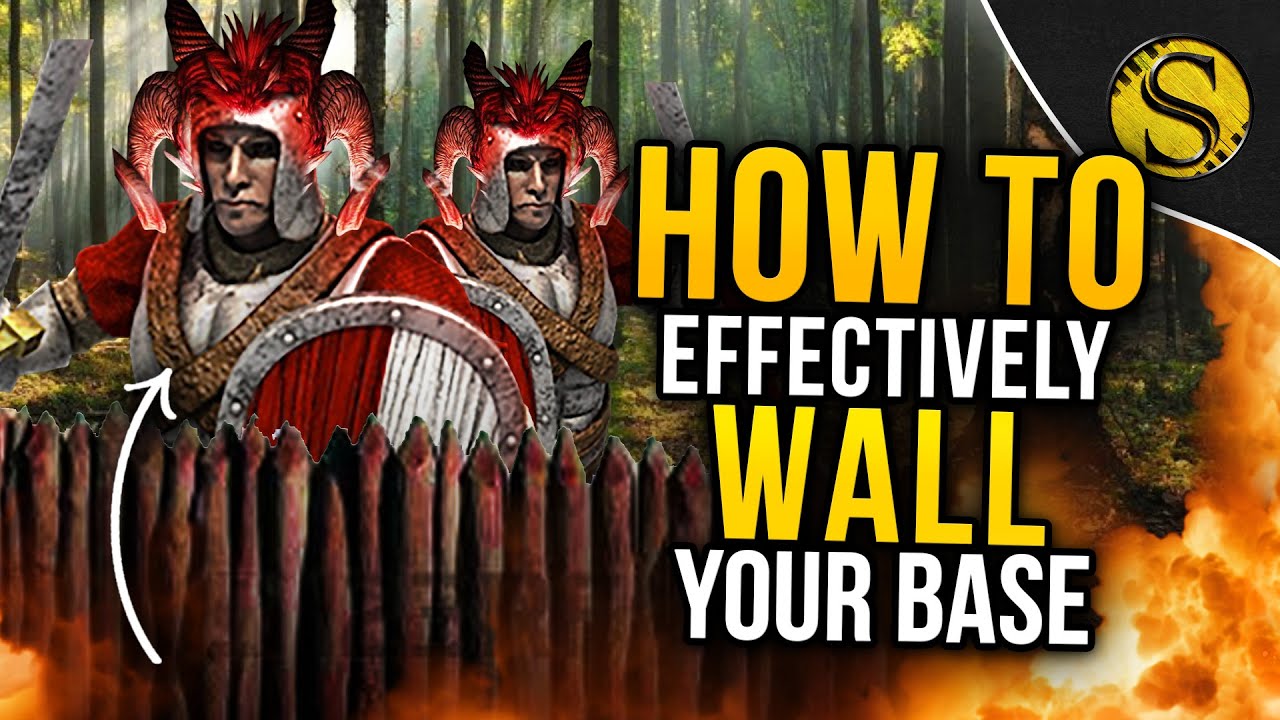 How to Wall Your Base [Age Of Empires 2] [ES SUBS]