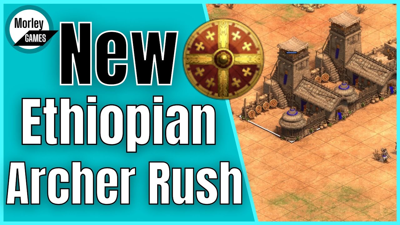 Improved Ethiopian Archer Rush | 20 Population | AOE2 Archer Rush Build Order