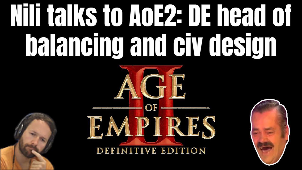 Interview with AoE2: Definitive Edition head of Balancing and Civ Design [Meme]