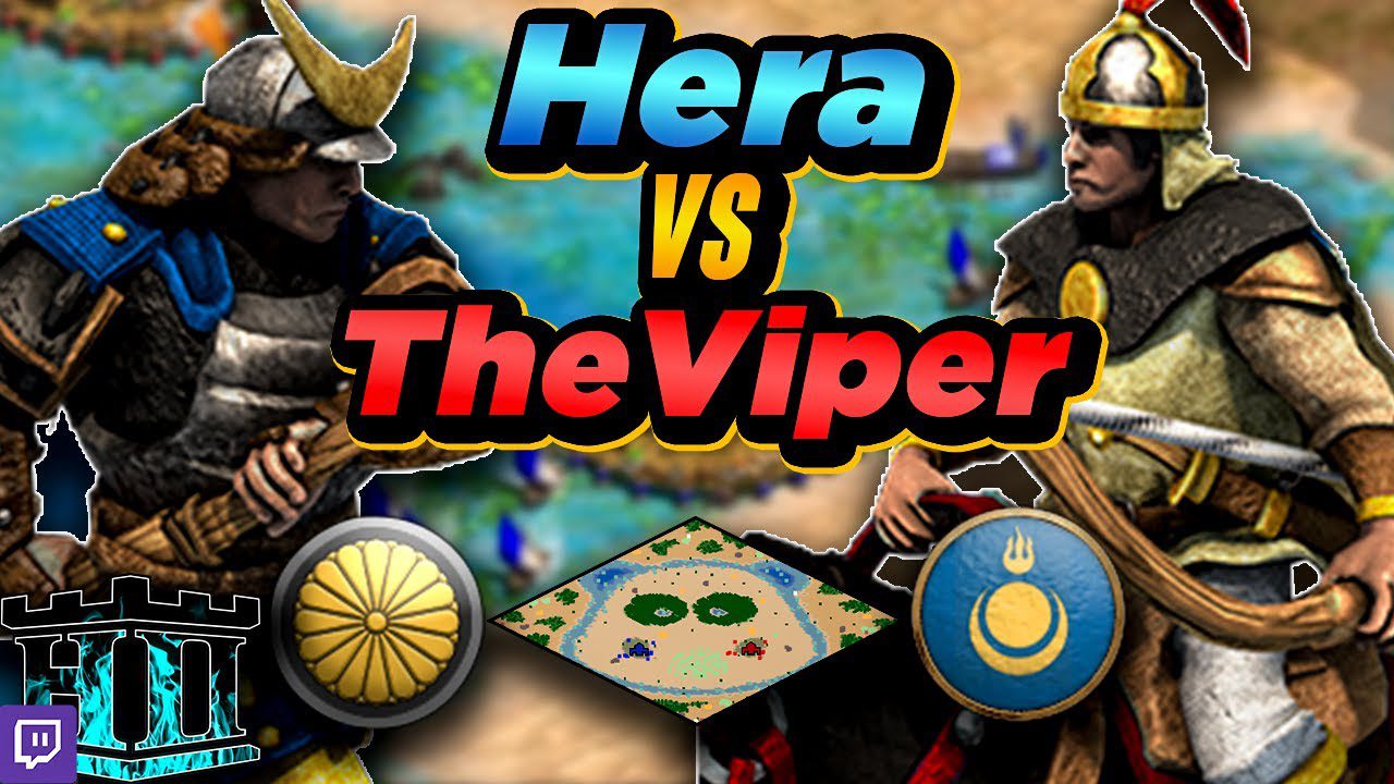 Japanese vs Mongols | 1v1 Hippopotamus | vs TheViper | AoE2