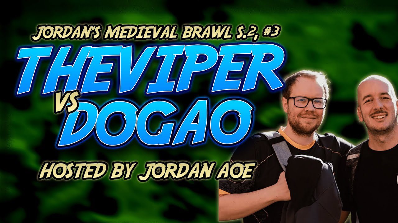 Jordan’s Medieval Battle: The Viper Versus Dogao Live! Age of Empires 2 Definitive Edition