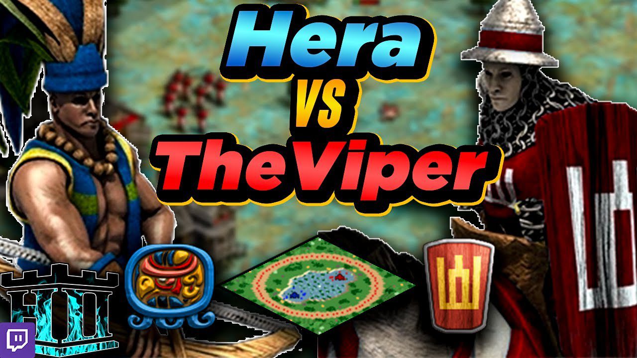 Mayans vs Lithuanians | 1v1 Swelter | vs TheViper | AoE2