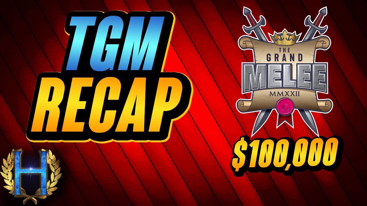 One Hundred Thousand Dollar Grand Melee Dreamhack Tournament Summary