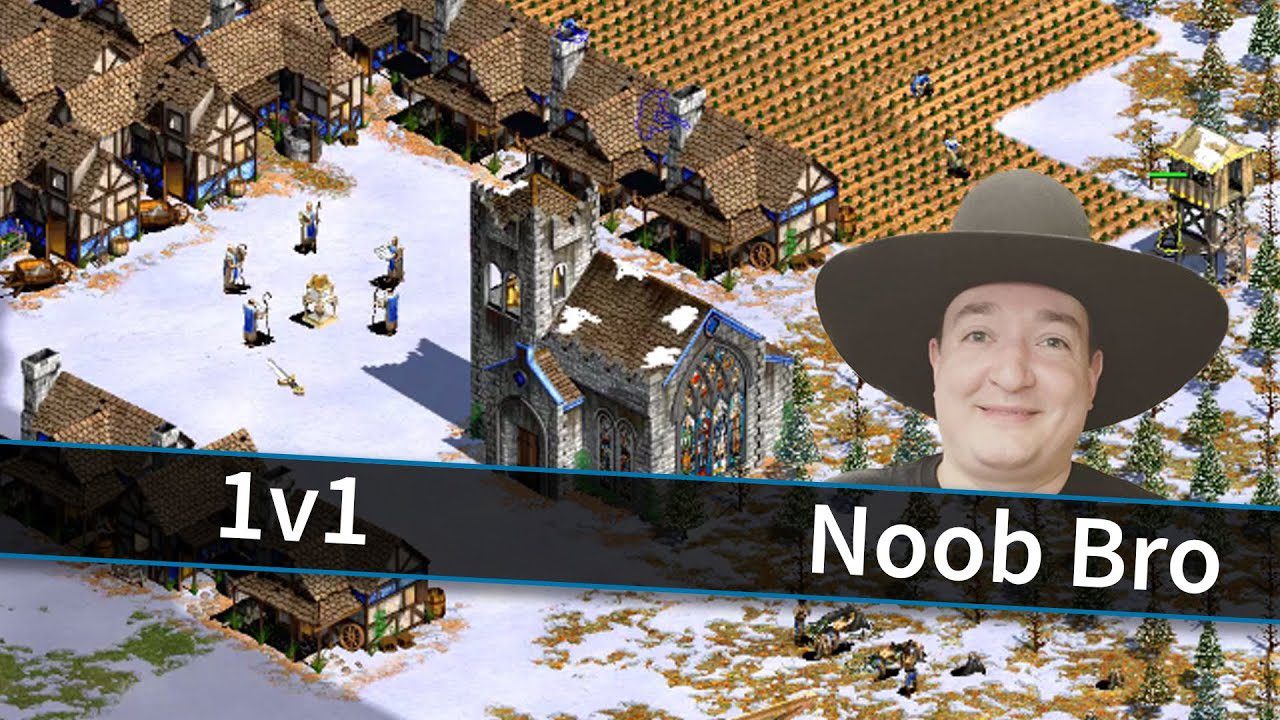 One Versus One Age Of Empires II Battle Against A Novice Sibling