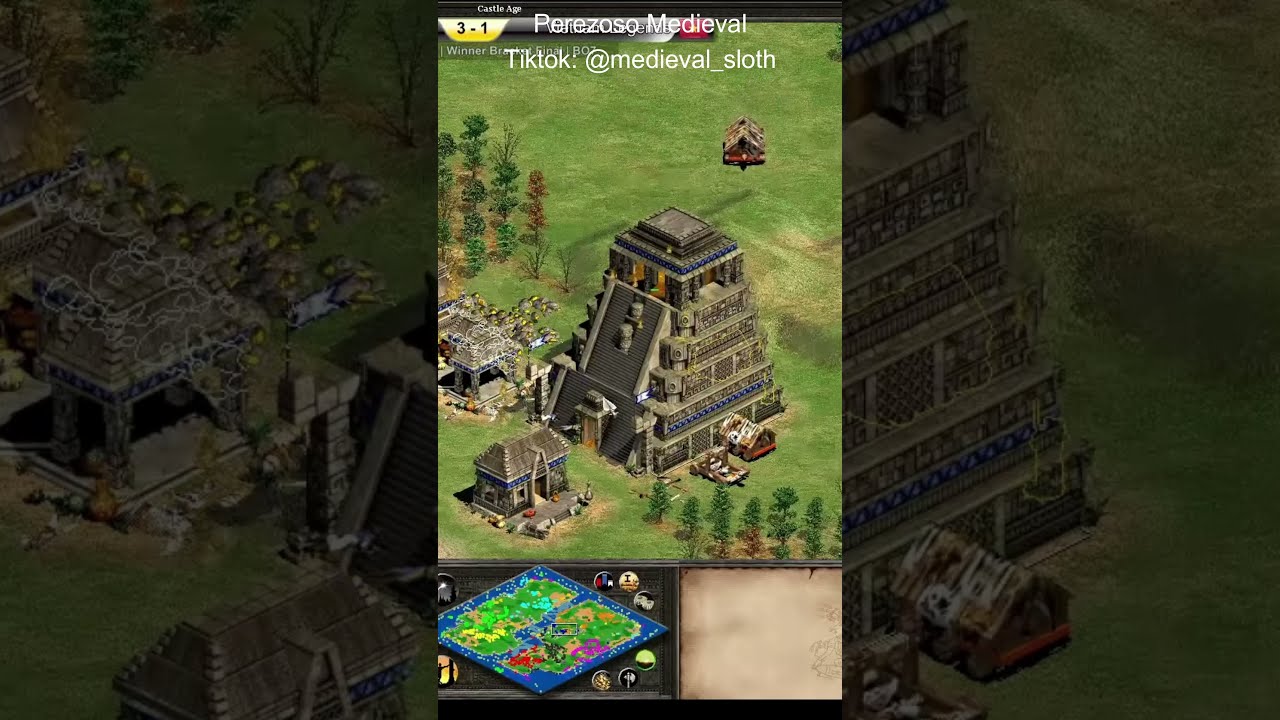 Origen Daut castle Age of Empires 2 Definitive Edition #shorts Origen Daut castle Age of Empires 2 Definitive Edition #shorts