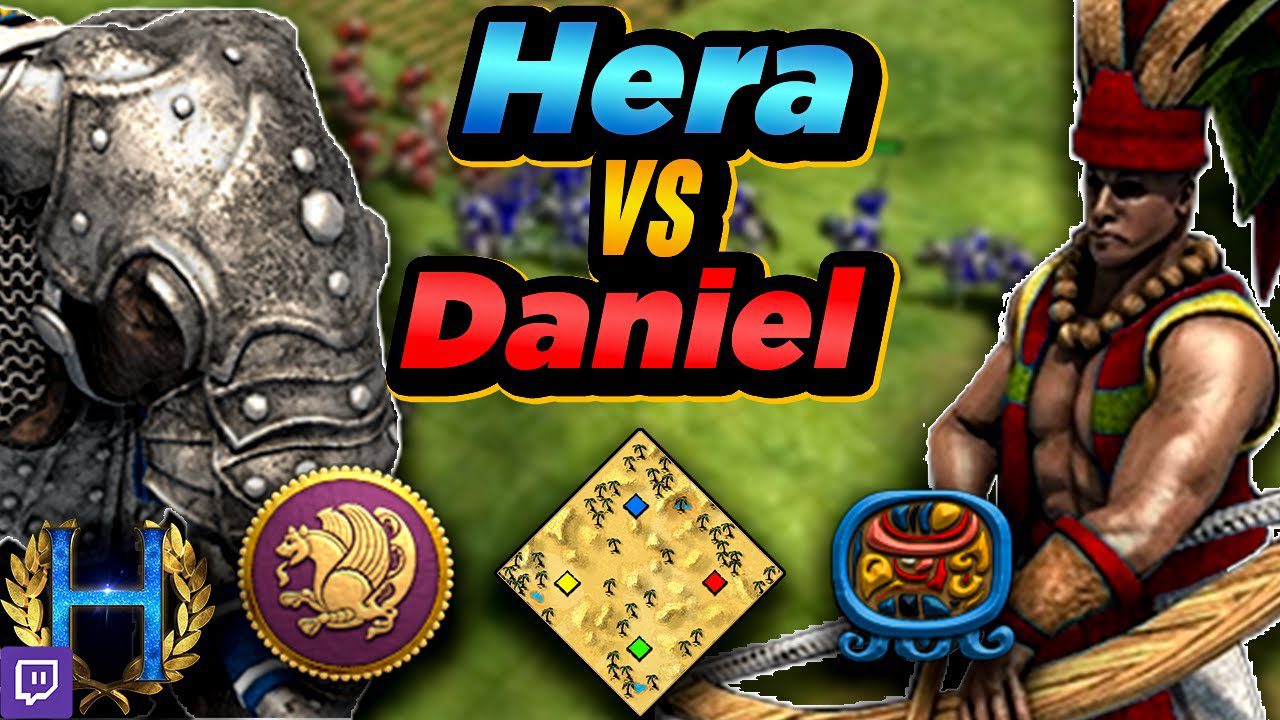 Persians Versus Mayans in Arabia with Daniel in Age of Empires II