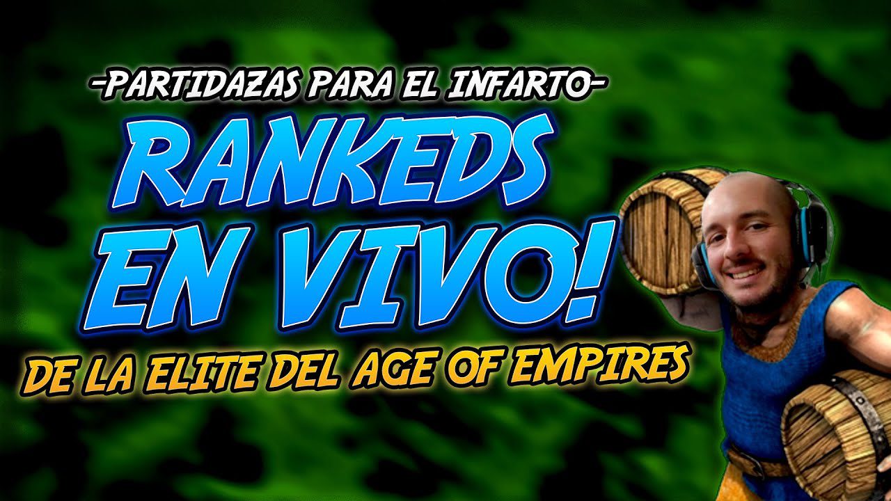Rankeds de alto nivel EN VIVO | Age Of Empires 2 Definitive Edition