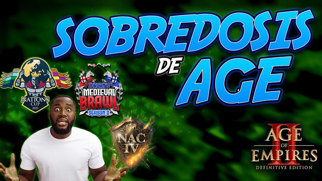 SOBREDOSIS de AGE!! Jordan’s Medieval Brawl EN VIVO!| Age Of Empires 2 Definitive Edition