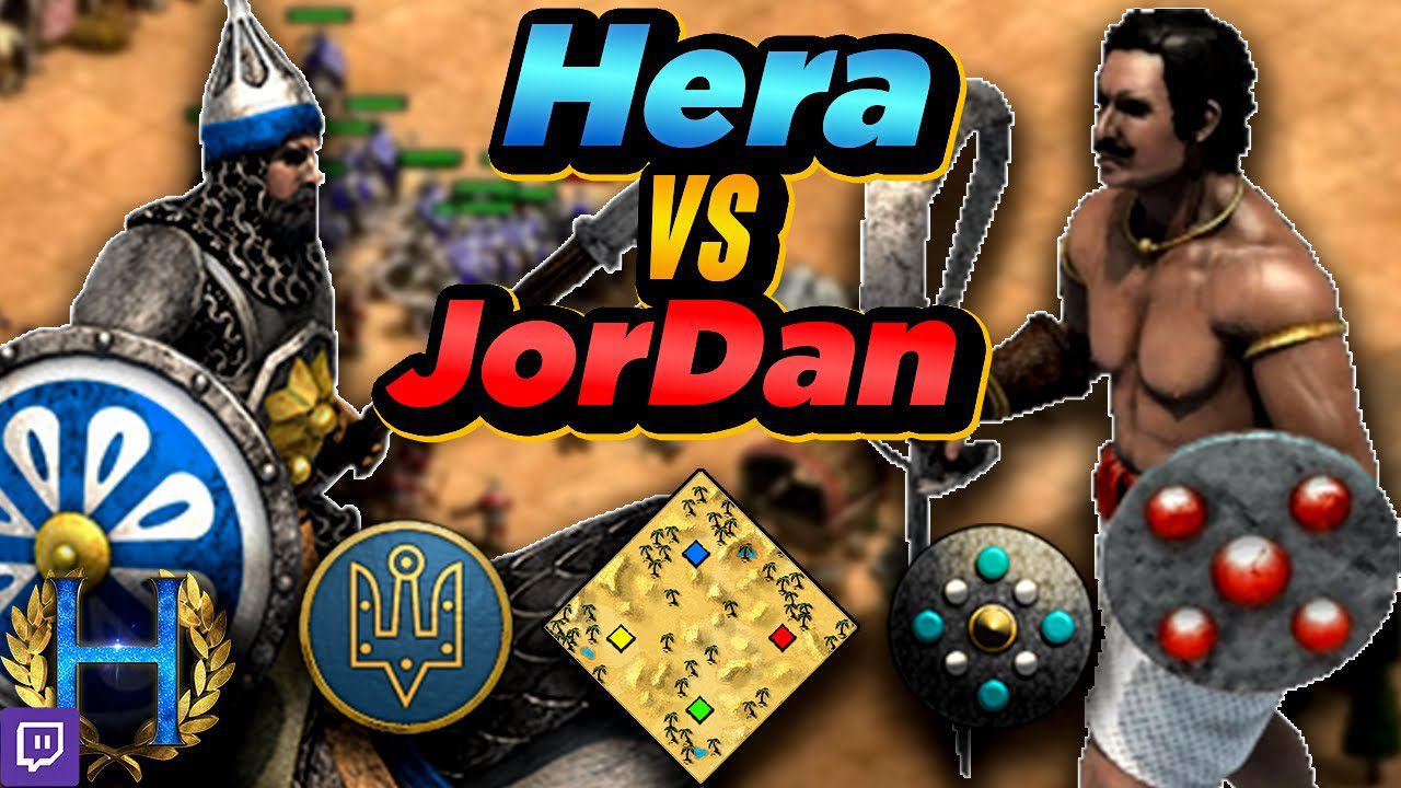 Slavs versus Dravidians in Arabia and Jordan in Age of Empires II