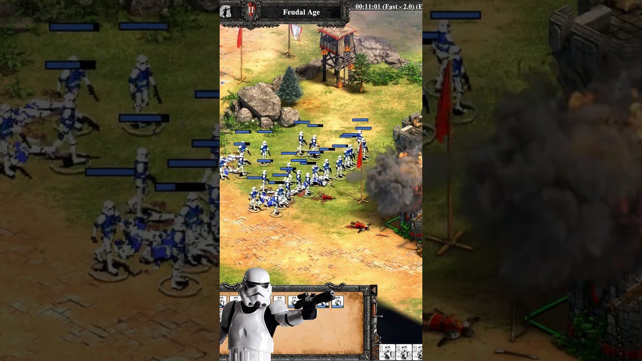 Stormtroopers (AoE2) #Shorts