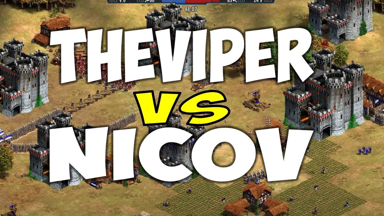 THEVIPER vs NICOV – AL MEJOR DE 5 INCREIBLE AGE OF EMPIRES 2