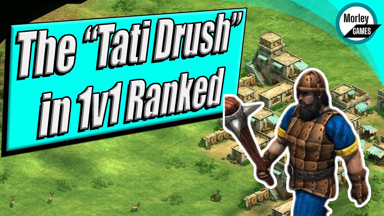 Testing the Performance of the Latest TATI DRUSH Build Order in Age of Empires II Ranked 1v1 Matches