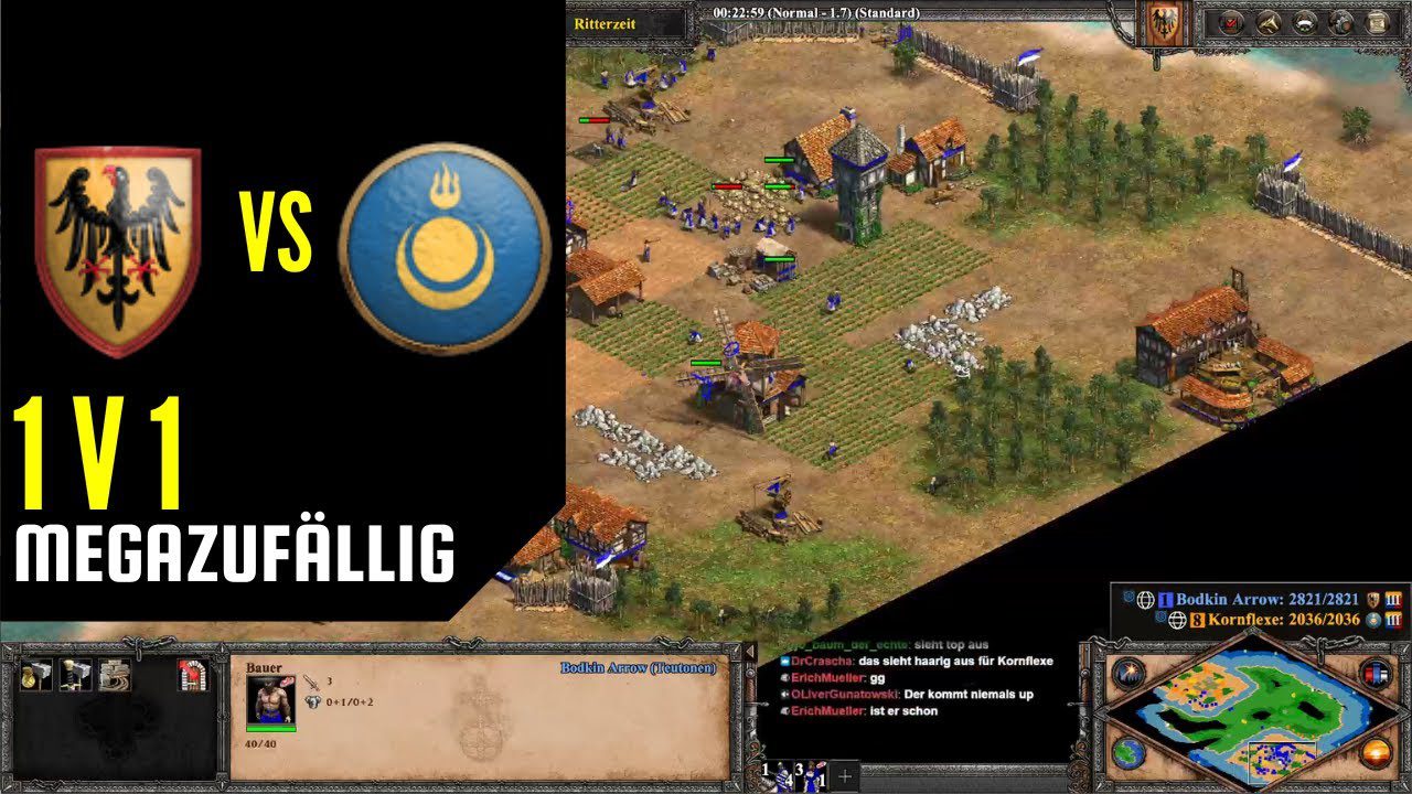 Teutonen im 1v1  | Rangliste (Age of Empires 2 Definitive Edition)