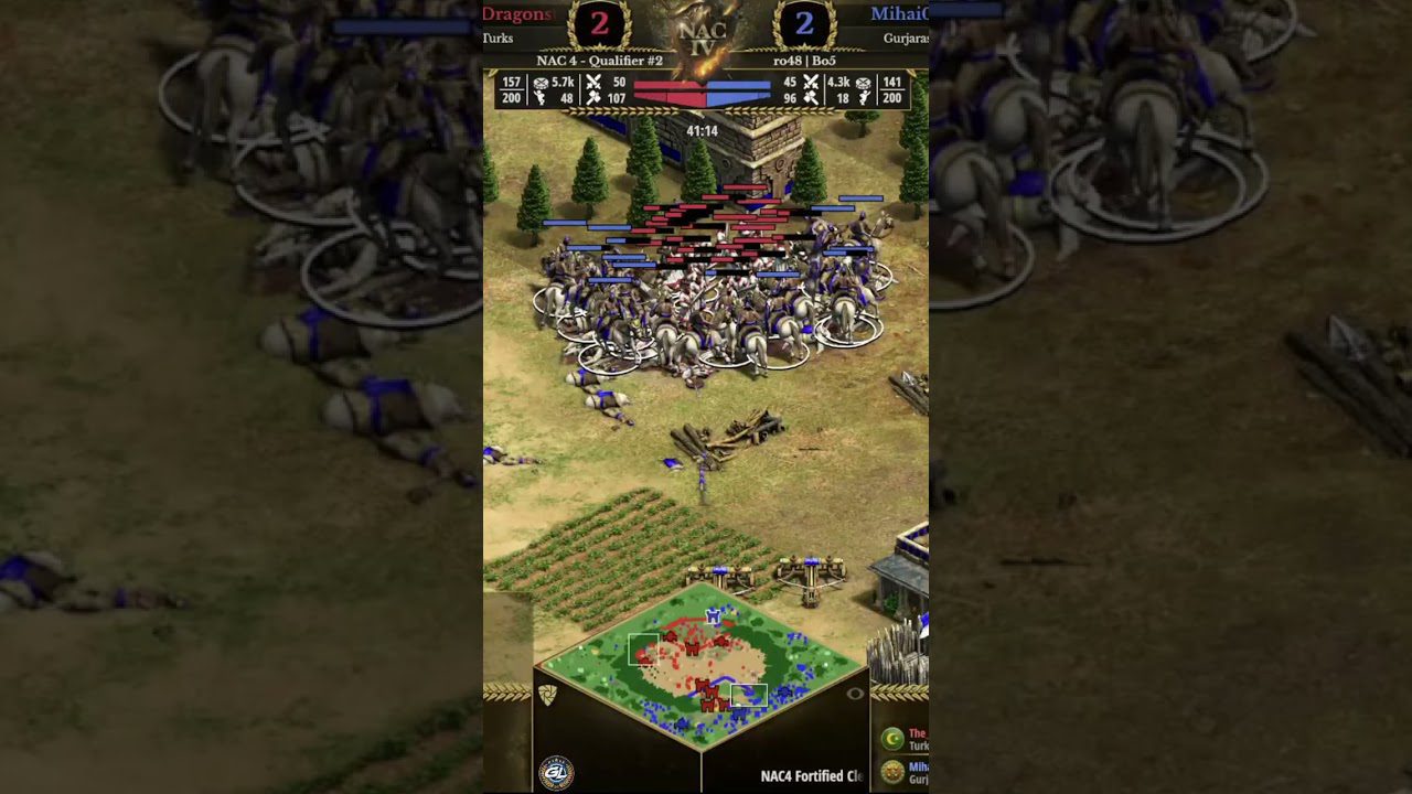 The BEST SURROUND ever #aoe2  #shorts