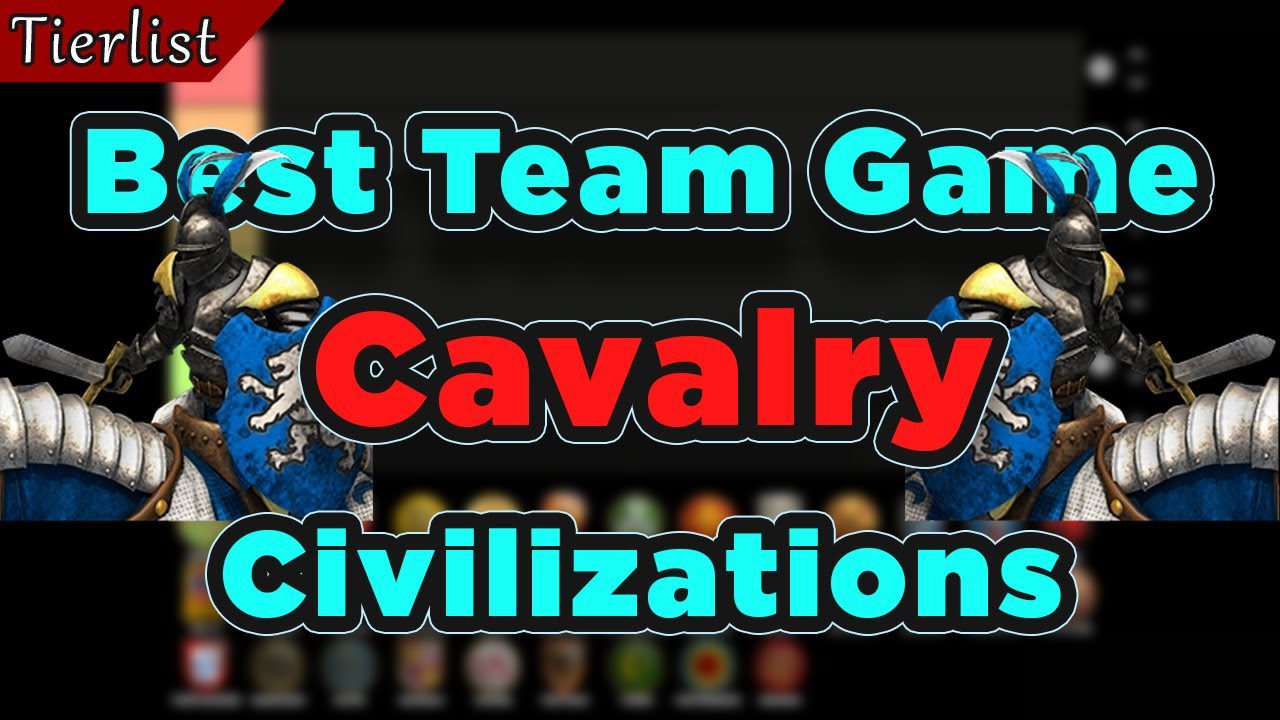 The Best Team Game Cavalry Civilizations In Aoe2