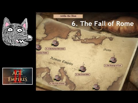 The Decline of Rome: Attila the Hun in Age of Empires 2: DE Campaigns