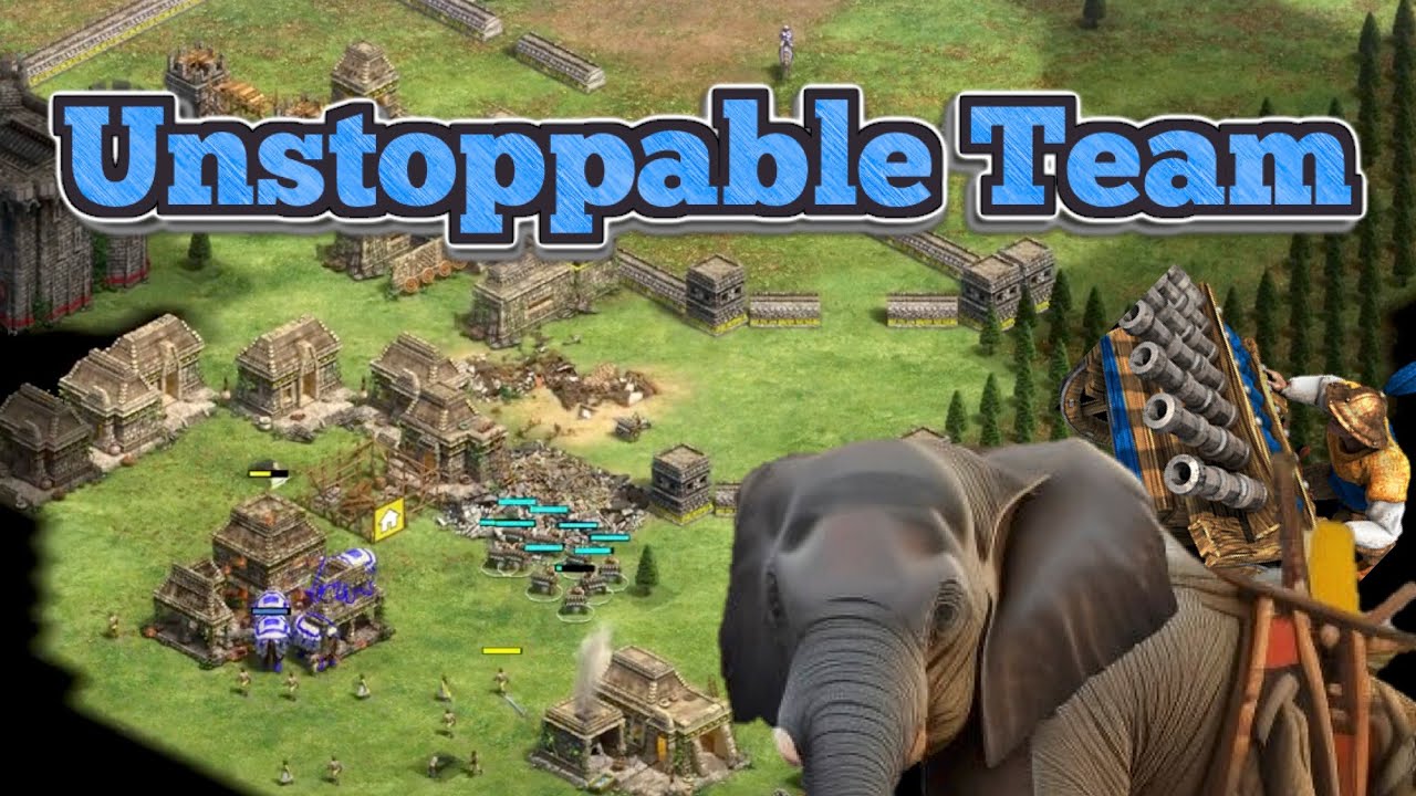 The Most Powerful Combination for 2 vs 2 Arena: Portuguese Organ Guns and Siege Elephants!