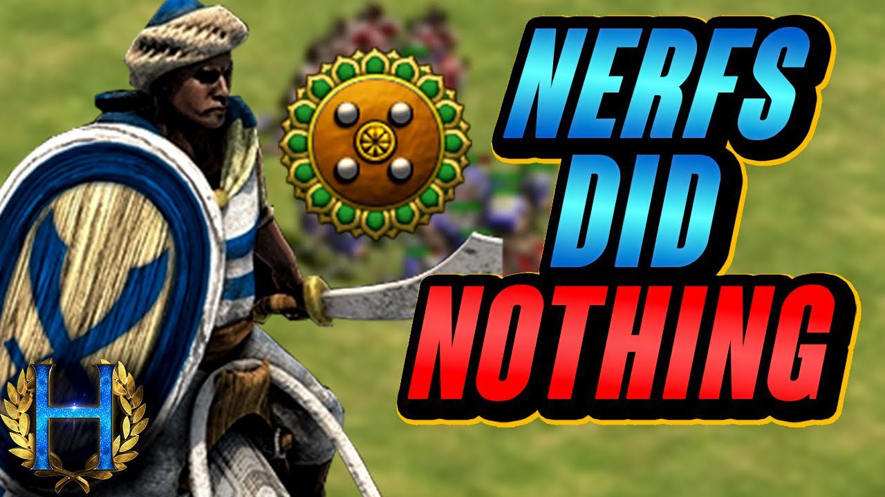 The NERFS DID NOTHING – Gurjara & Hindustani Camel Are INSANE | AoE2