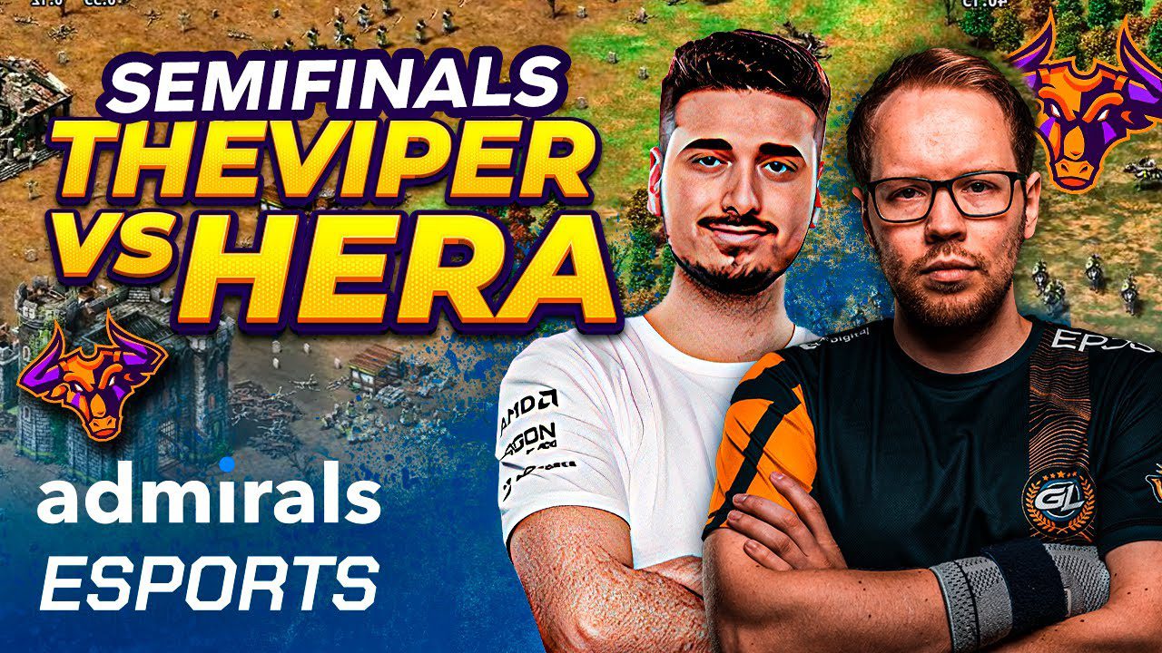 The Viper Versus Hera in the Semifinals of the Admiral Cup: Age of Empires II Domination with Nine Villagers Starting