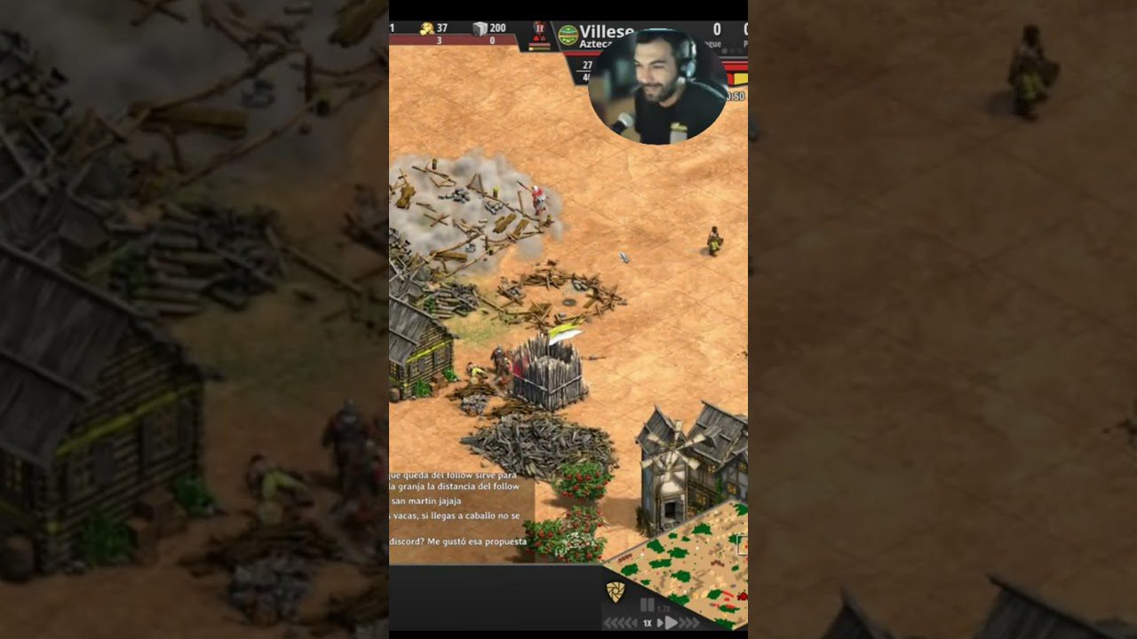 TheViper SE EQUIVOCA * T90 TITANS LEAGUE #shorts #aoe2 #ageofempires2