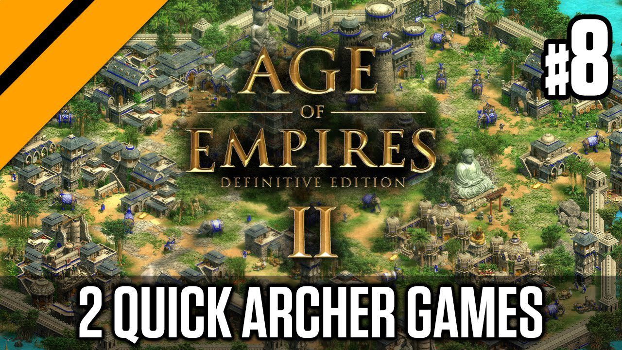 Two Rapid Archery Games – Age of Empires II One Versus One Laddering Progression Eight