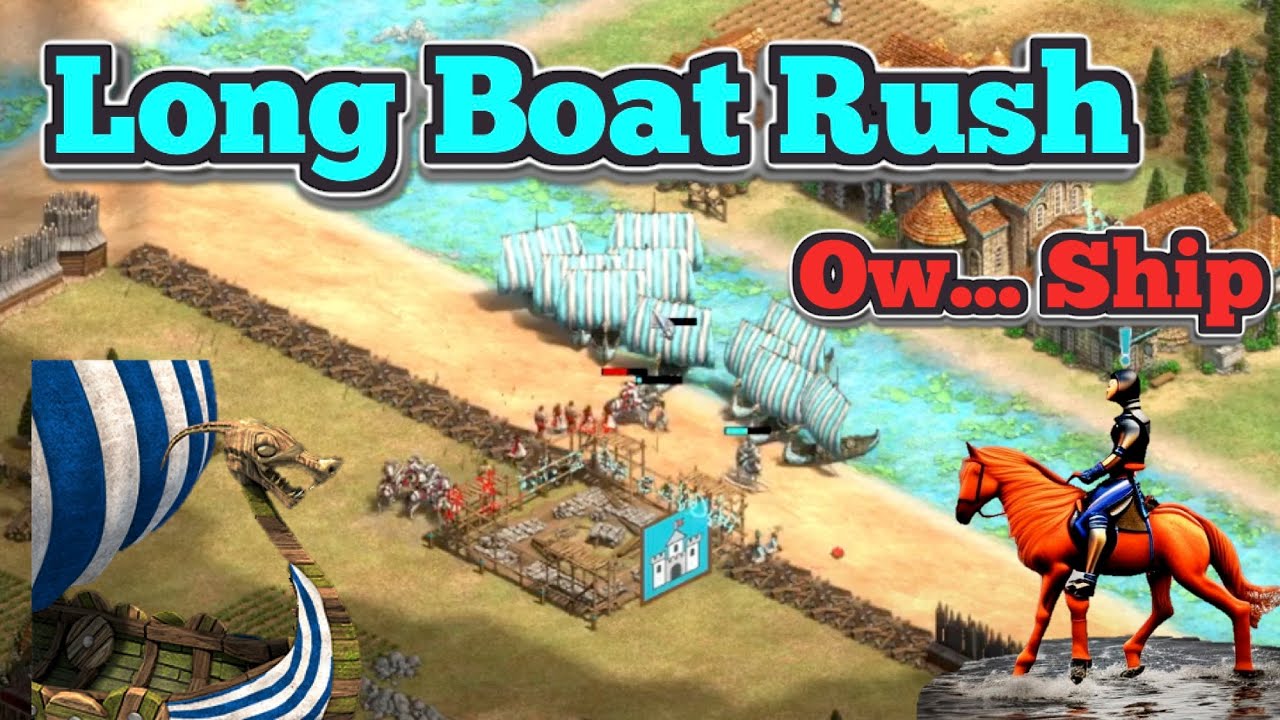Viking Longboat Rush on Hill Fort: In Yo Face Castle