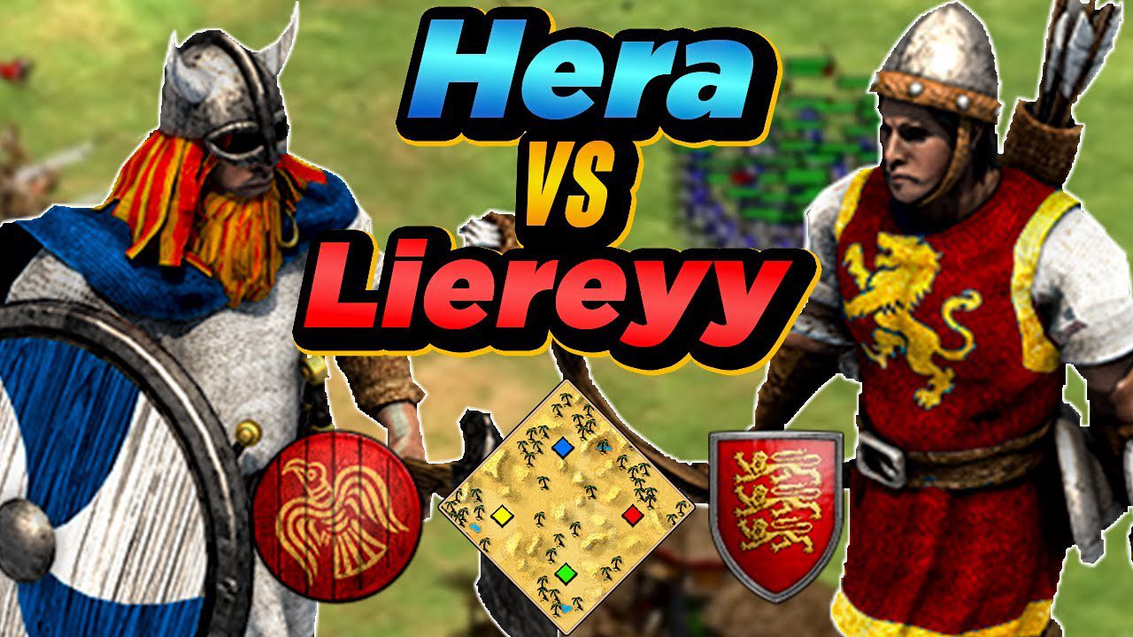 Vikings vs Britons 1v1 Arabia | vs Liereyy | AoE2