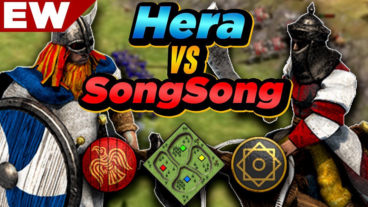 Vikings vs Saracens | Empire Wars | 1v1 Acclivity | vs SongSong | AoE2
