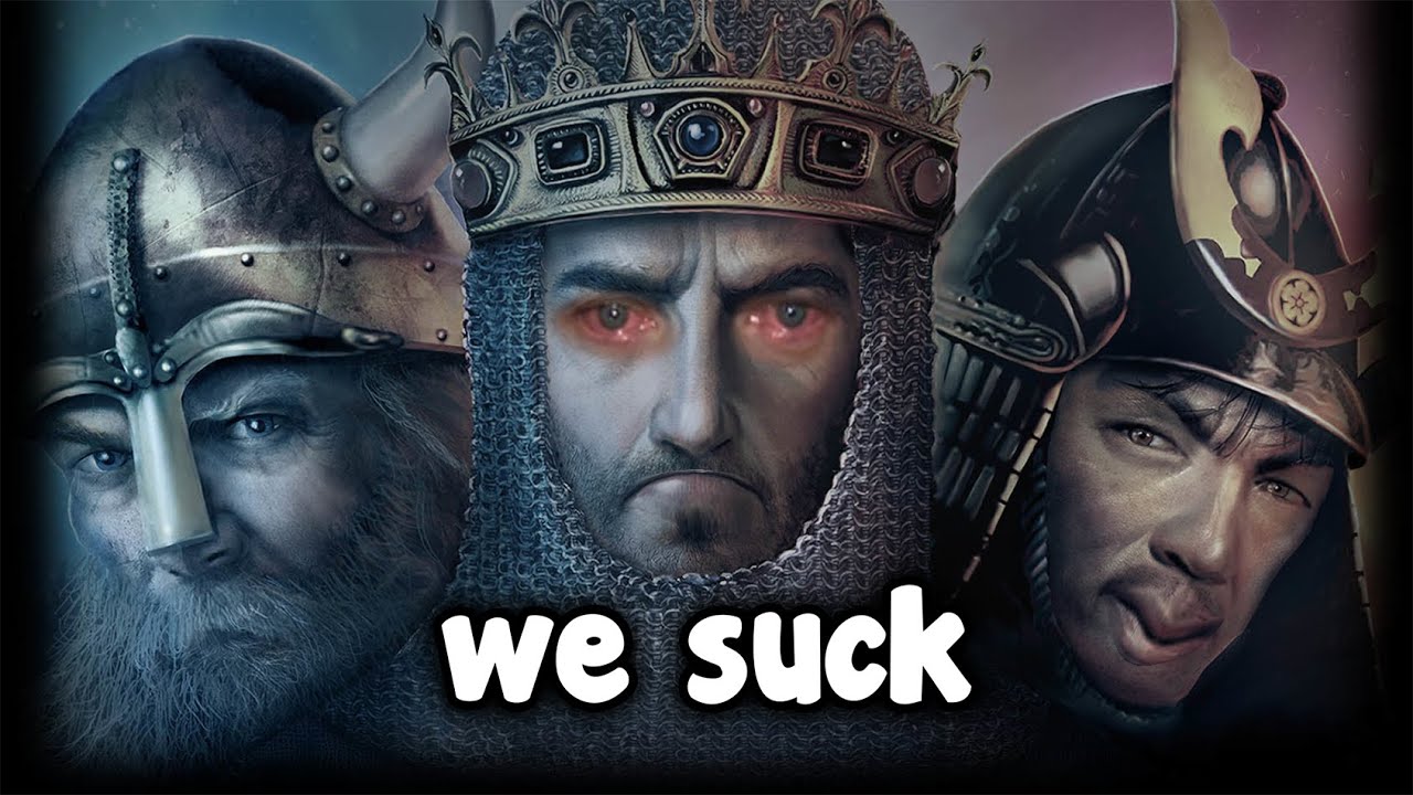 we should be BANNED from this game (age of empires 2 funny moments)