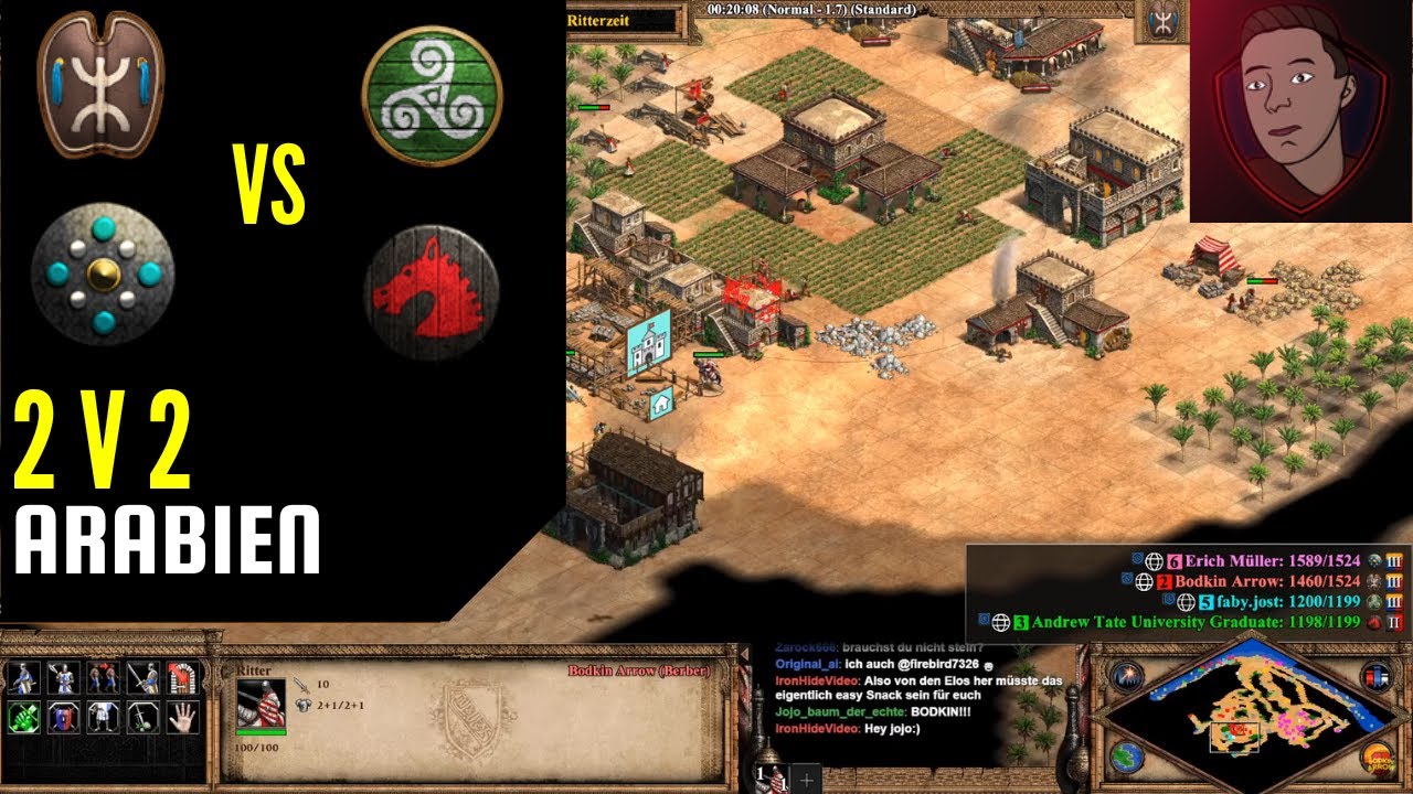 2v2 Nomade als Berber | Age of Empires 2 Definitive Edition 2v2 Nomade als Berber | Age of Empires 2 Definitive Edition