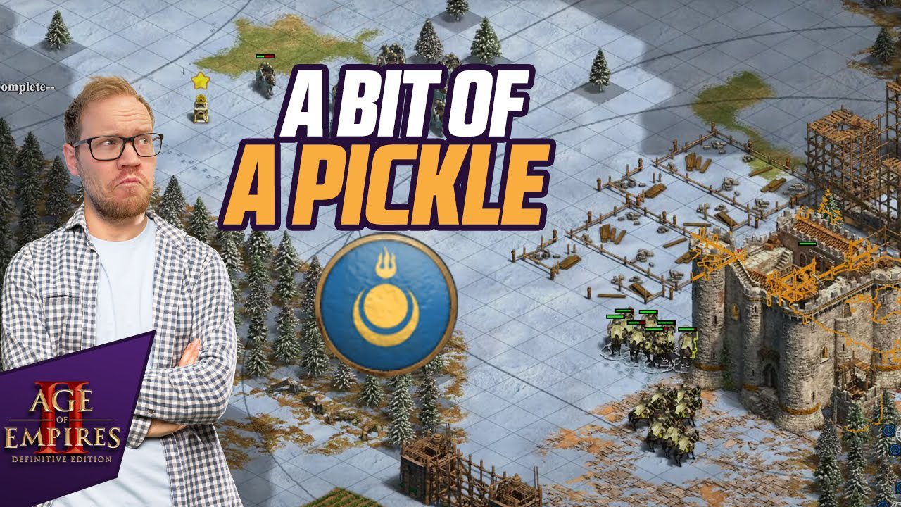 4v4 Black Forest with Mongols on Flank!
