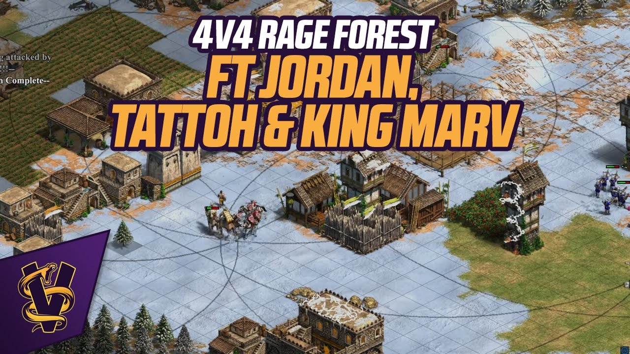 4v4 Rage Forest ft Jordan, TaToH & King Marv 4v4 Rage Forest ft Jordan, TaToH & King Marv