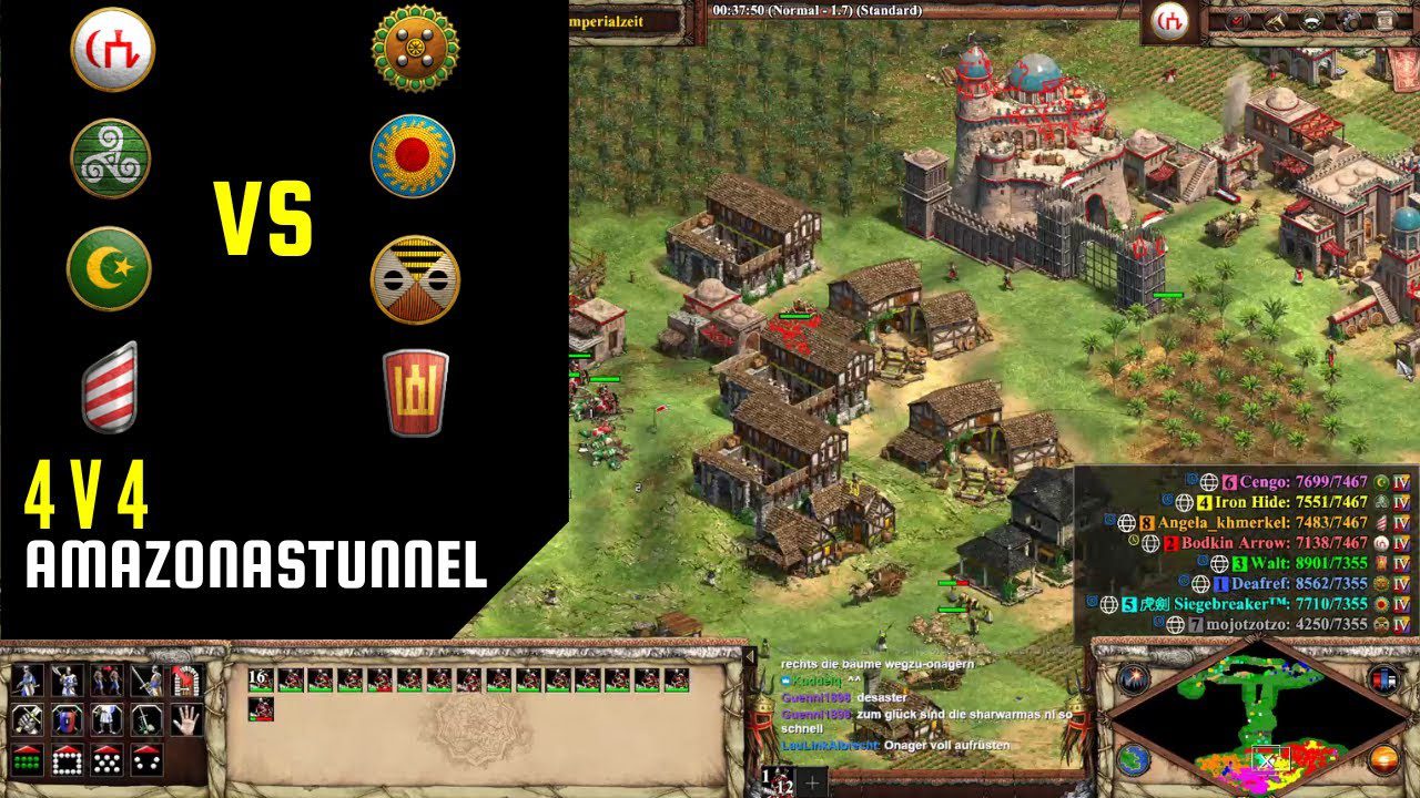 4v4 Tataren im 4v4 | Rangliste (Age of Empires 2 Definitive Edition) 4v4 Tataren im 4v4 | Rangliste (Age of Empires 2 Definitive Edition)