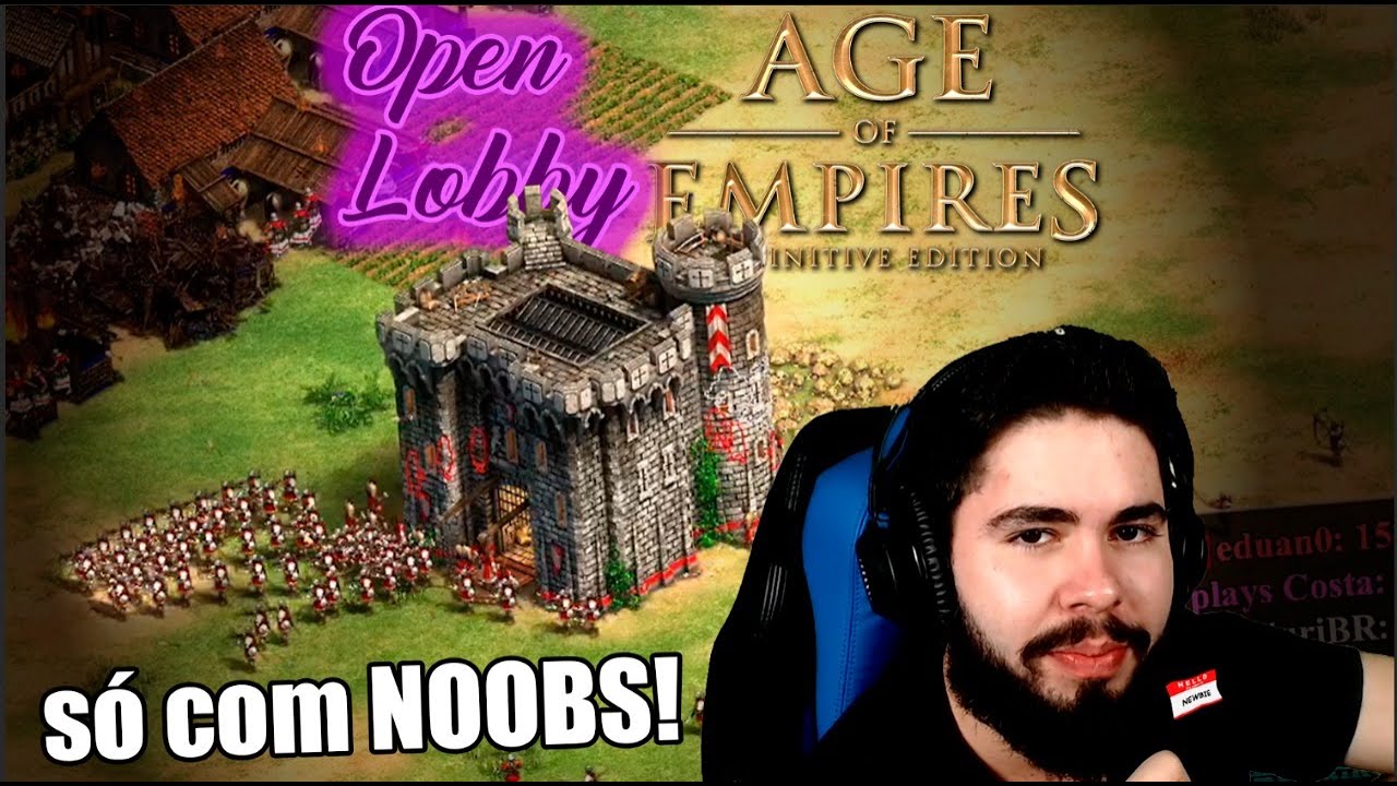A RINHA DE NOOBS! – AGE OF EMPIRES 2 DEFINITIVE EDITION