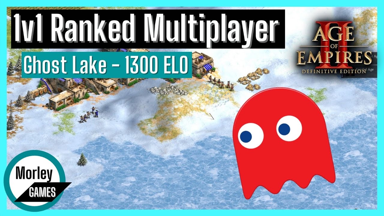 AOE2 1v1 Ranked Multiplayer Gameplay – Ghost lake