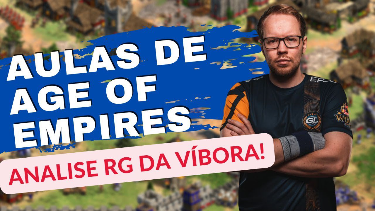 APRENDENDO COM O THE VIPER! | AGE OF EMPIRES 2