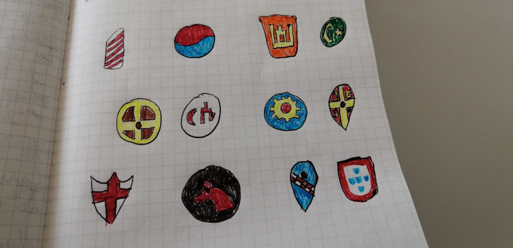Attempting to recreate Civilization icons solely from recollection. Attempting to recreate Civilization icons solely from recollection.