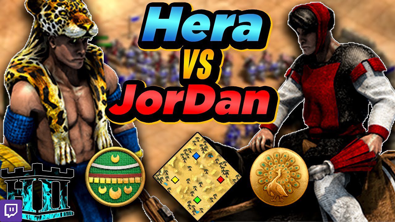 Aztecs vs Burmese | 1v1 Arabia | vs JorDan | AoE2