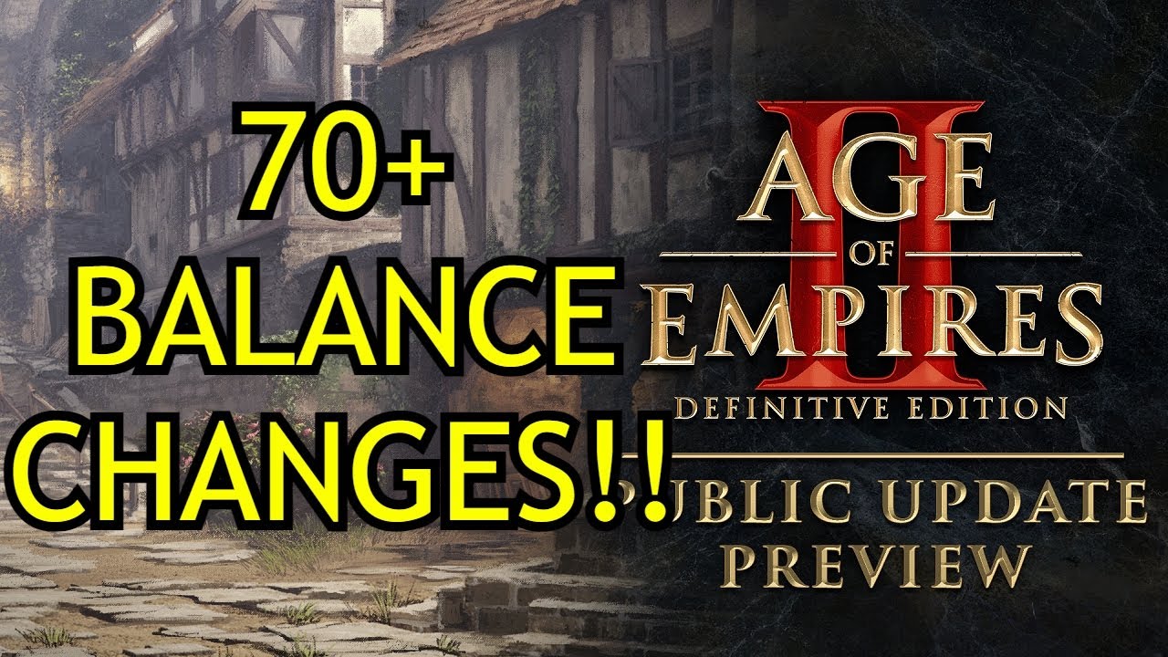 BIGGEST AOE2 PATCH EVER!! Review of 70+ Balance Changes!