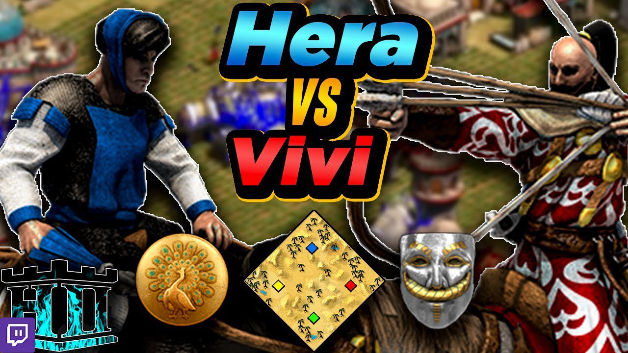 Burmese vs Cumans | 1v1 Arabia | vs Vivi | AoE2