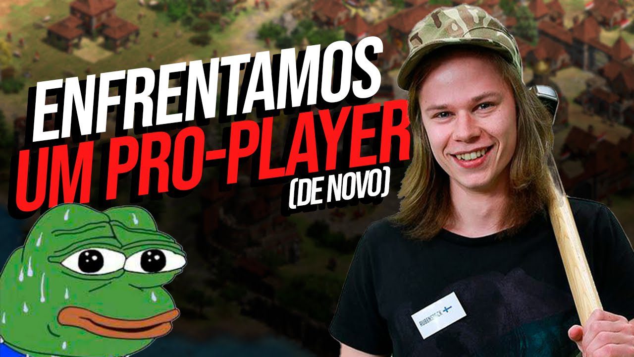 ENFRENTAMOS UM TIME DE PRO-PLAYERS | AGE OF EMPIRES 2