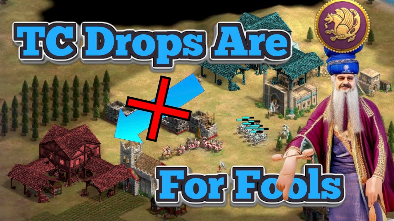 Fake TC Drop Strategy: Only Fools Drop Town Centers. We are Real Meta Boys! ;)