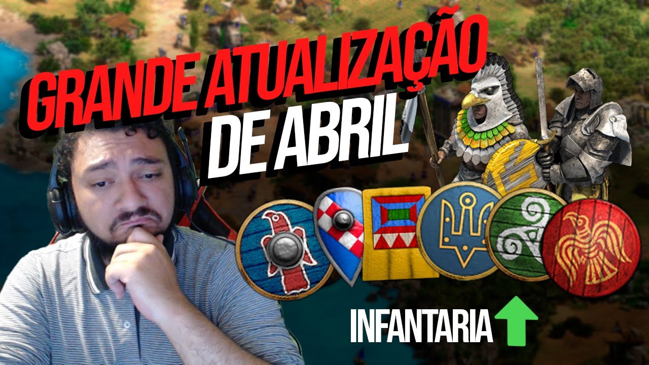GRANDE ATUALIZAÇÃO DO AGE OF EMPIRES 2 (abril/2023)