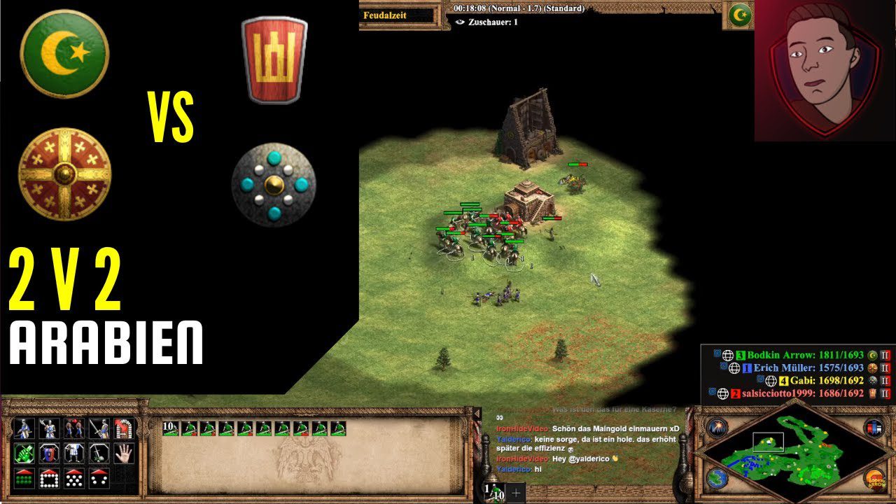 Gegen die beste Spielerin der Welt! | 2v2 Arabien | Age of Empires 2 Definitive Edition Gegen die beste Spielerin der Welt! | 2v2 Arabien | Age of Empires 2 Definitive Edition