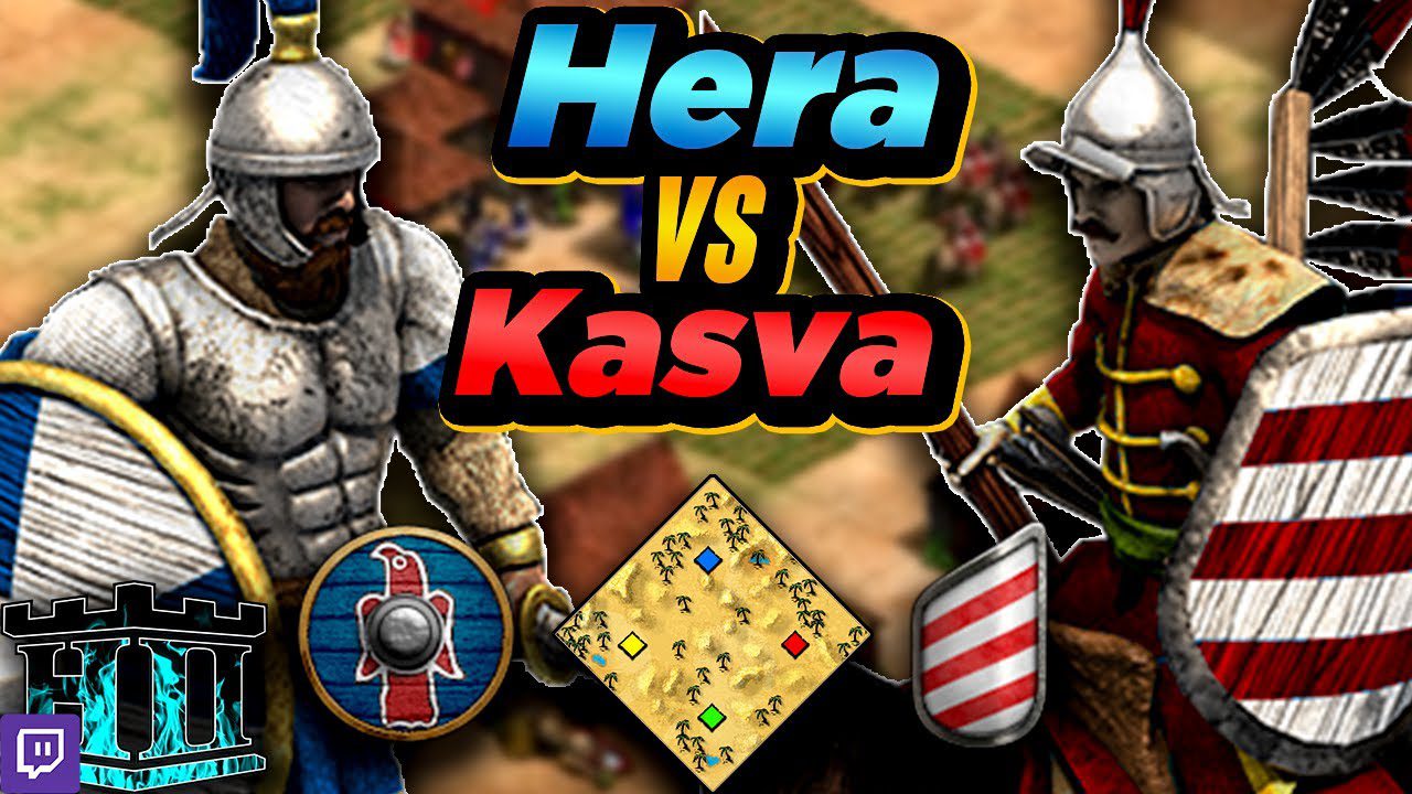 Goths vs Magyars | 1v1 Arabia | vs Kasva | AoE2