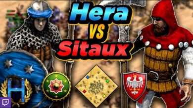 Hindustanis vs Poles | 1v1 Arabia | vs Sitaux | AoE2
