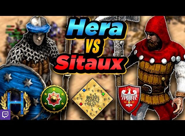 Hindustanis vs Poles 1v1 Arabia vs Sitaux AoE2
