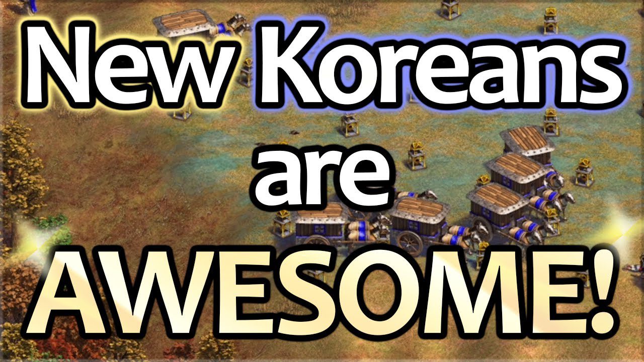 I LOVE New Koreans! AoE2 1v1! I LOVE New Koreans! AoE2 1v1!