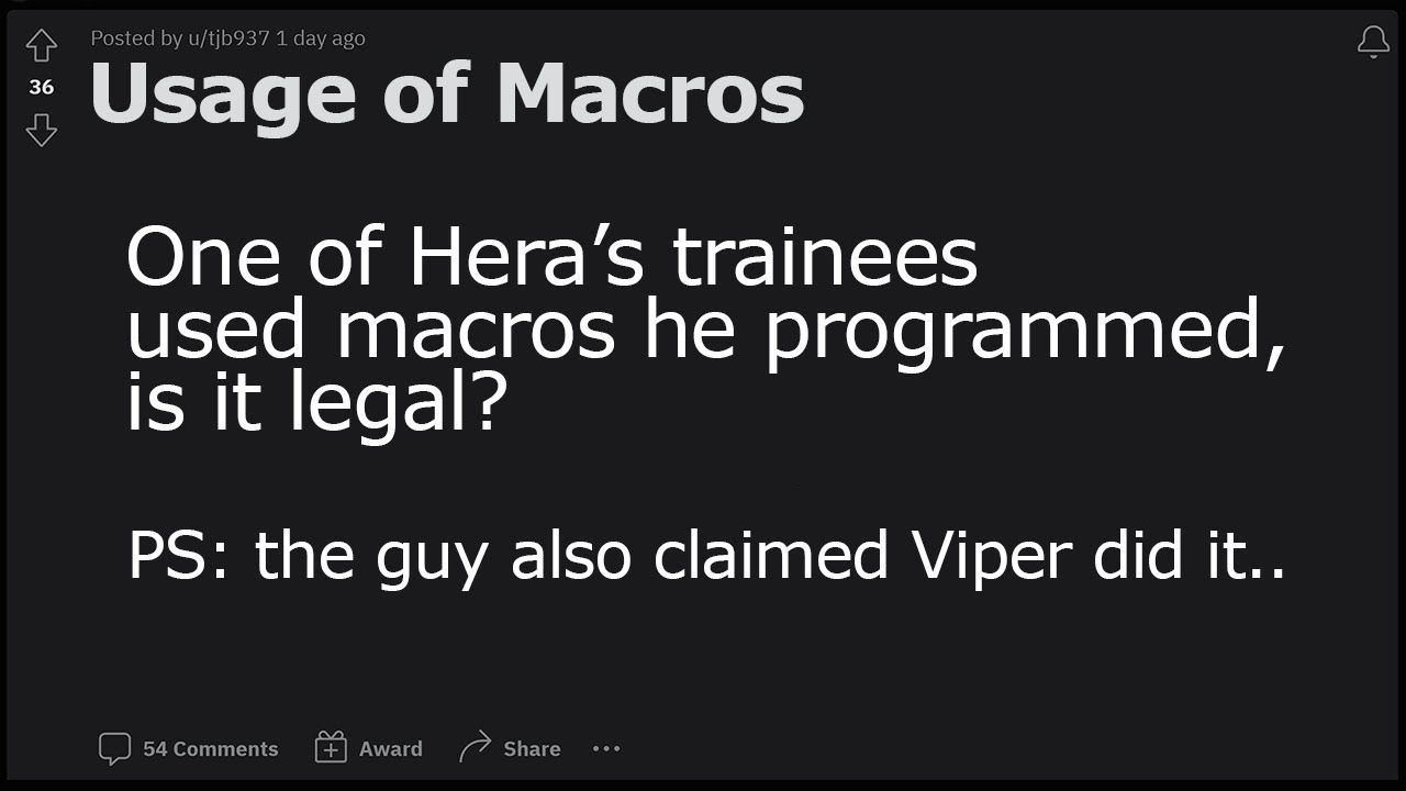 I use Macros?!