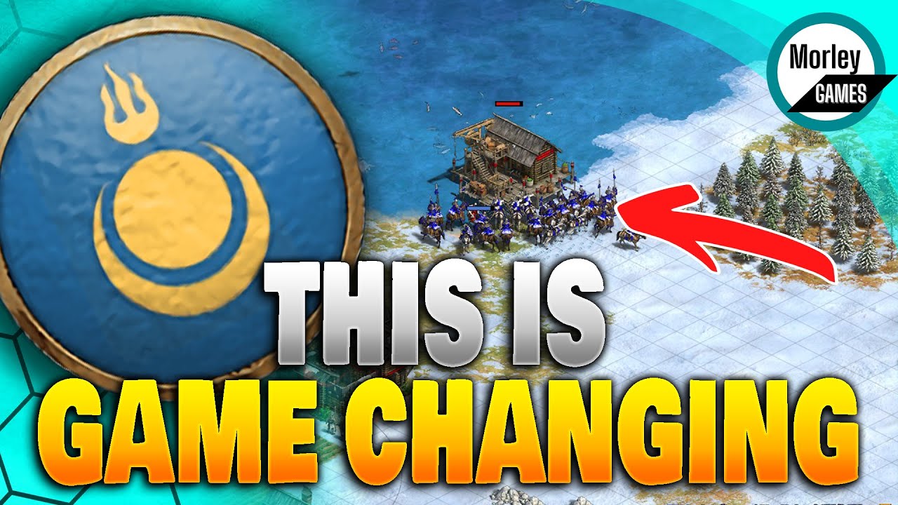 INSANE AOE2 Four Lakes Build order – 13 minute Mongols Fast Castle + 2 stables
